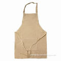 High-quality Cotton Cooking Apron, Ideal for Home and Outdoor, OEM Orders Accepted